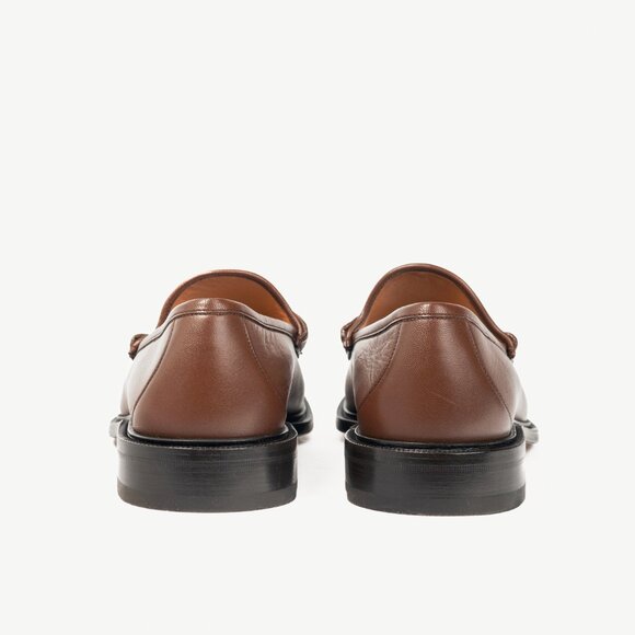 Gucci Wislet Brown Sugar Mandala Goat Horsebit Loafers - Picture 3 of 11